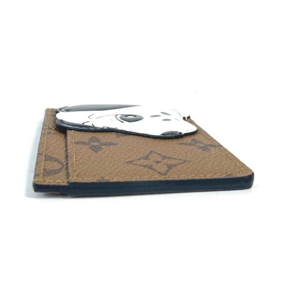 LOUIS VUITTON M83691 Monogram reverse Card Case Porte Cult-Simple Holder Unused - Picture 4 of 13